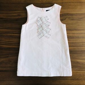 Lili Gaufrette Pink Jumper Shift Dress - Toddler